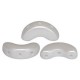 Cuentas de vidrio Arcos® par Puca® - Pastel white 02010/25001